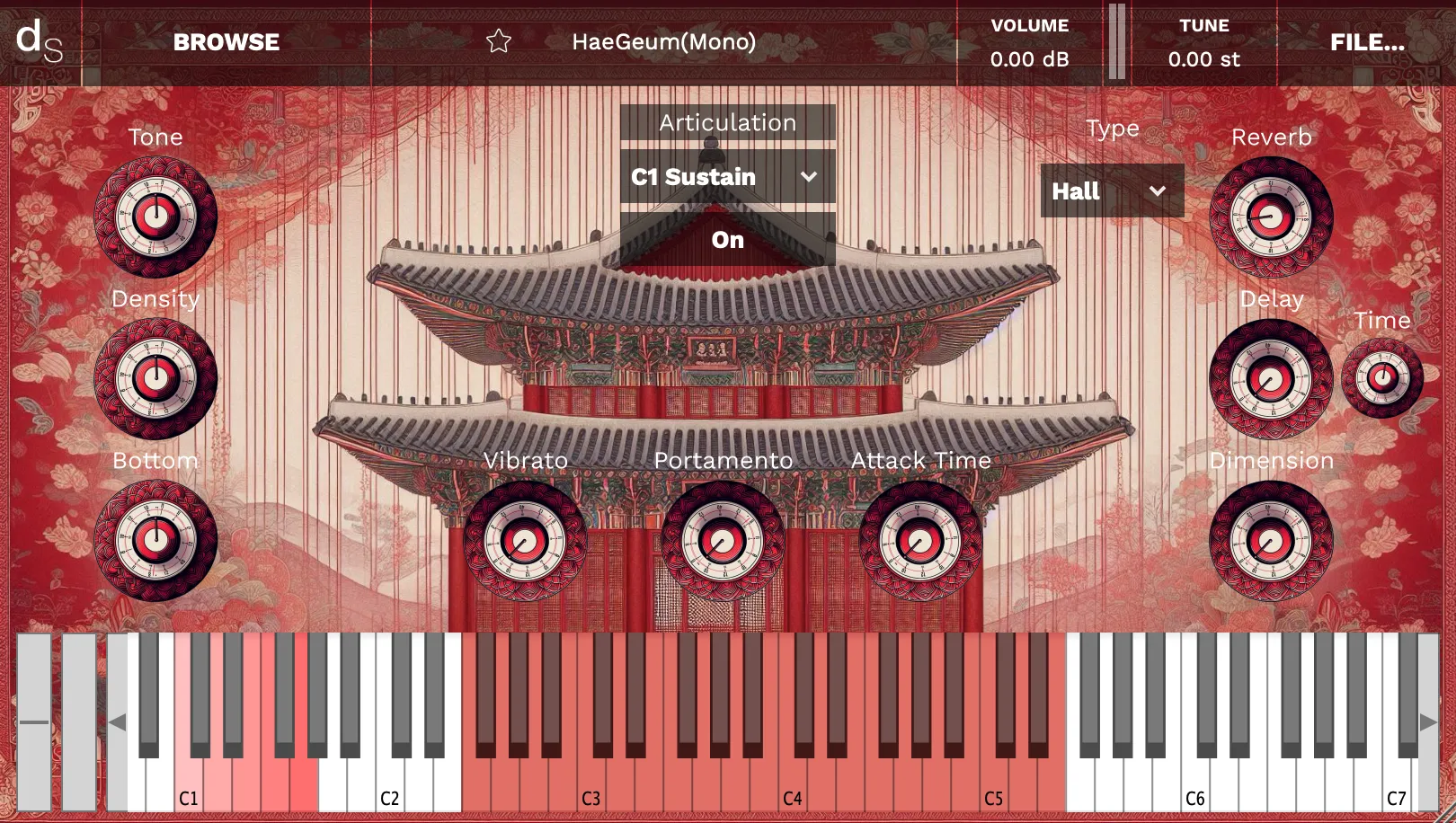 Strings GUI