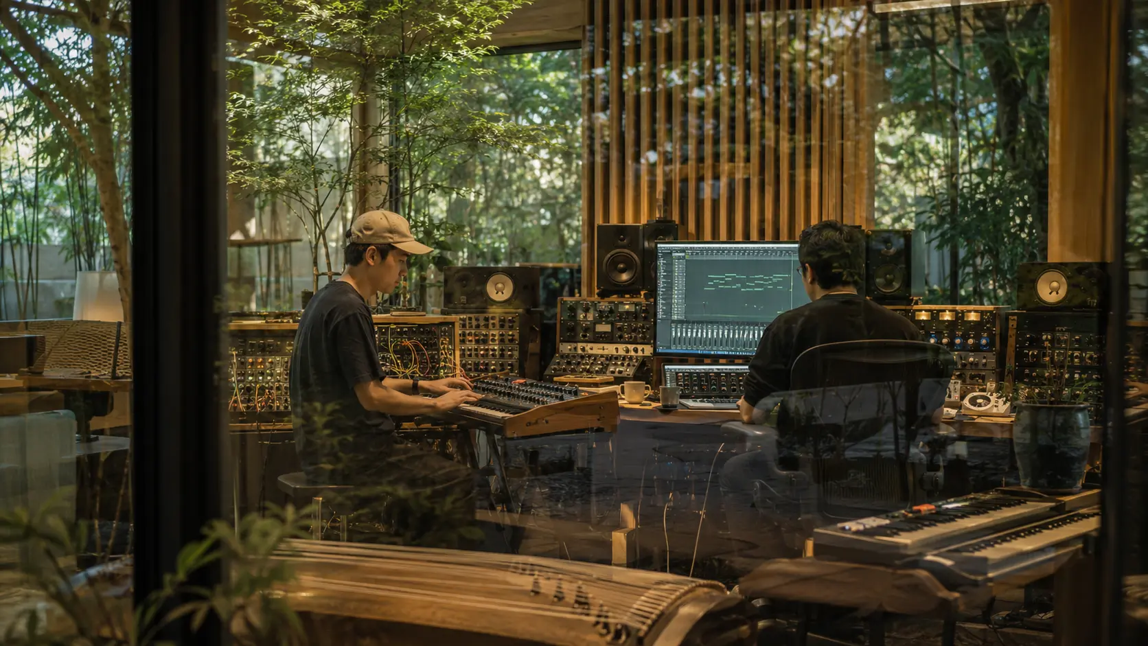 Piano MIDI Pack studio scene
