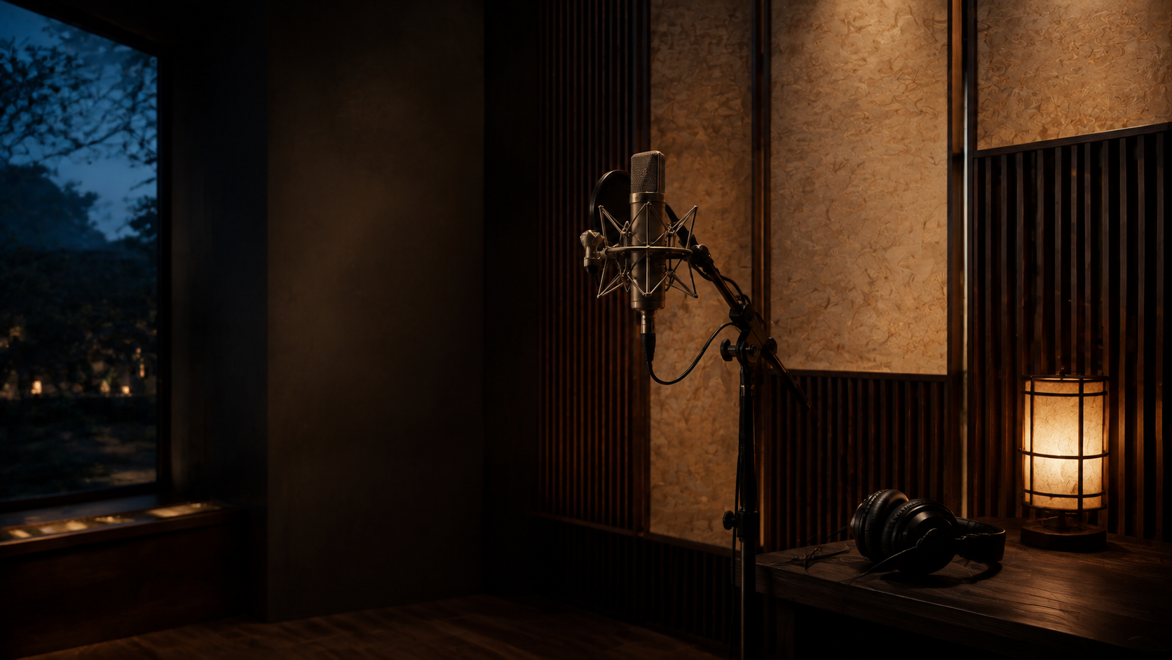 Quiet SORIA vocal recording space